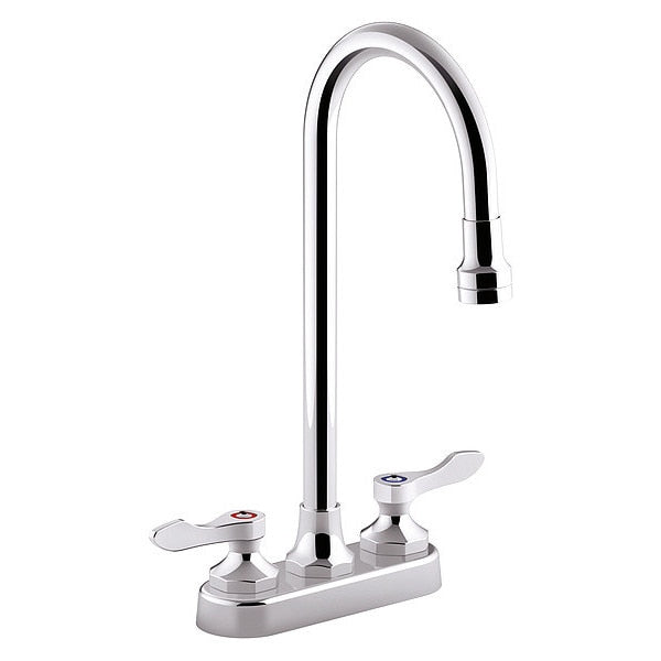 Gooseneck Bathroom Faucet, Manual