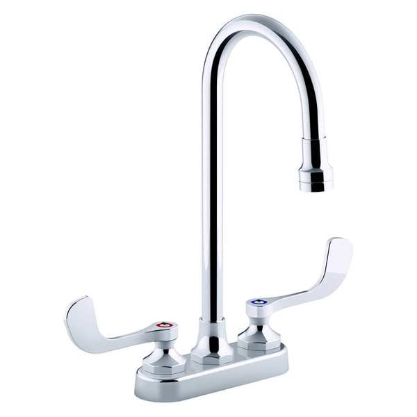 Gooseneck Bathroom Faucet, Manual