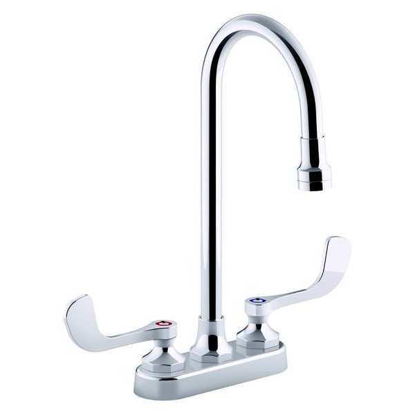 Gooseneck Bathroom Faucet, Manual