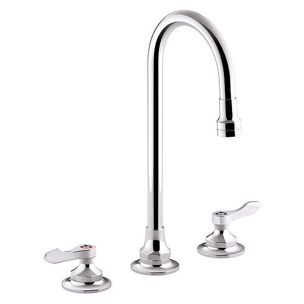 Gooseneck Bathroom Faucet, Manual
