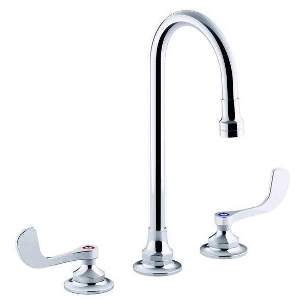 Gooseneck Bathroom Faucet, Manual