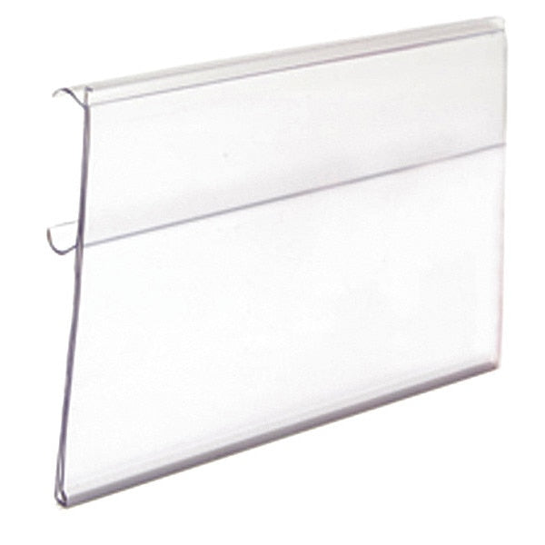 Label Holder, Clear, Slide-In, PK12