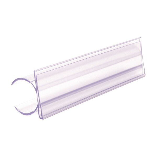 Label Holder, Clear, Slide In, PK25