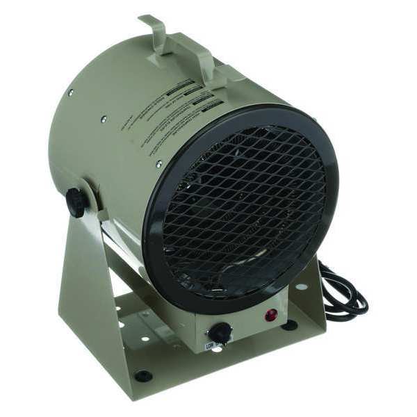 Portable Electric Jobsite & Garage Heater, 208/240V AC, 1 Phase
