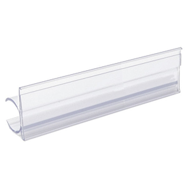 Label Holder, Clear, Slide In, PK25