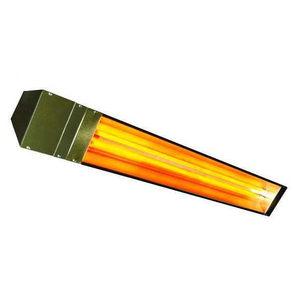 Electric Infrared Heater, 240V AC, 1 Phase