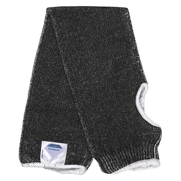 Cut-Resistant Sleeve, Black, L Size