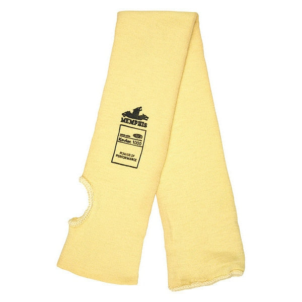 Cut-Resistant Sleeve, Yellow, L Size