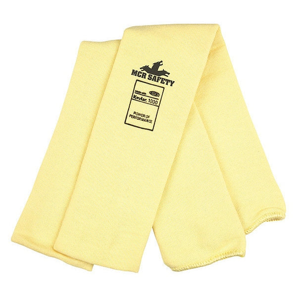 Cut-Resistant Sleeve, Yellow, L Size