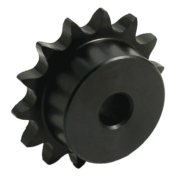 Stock Plain Bore Bore Roller Chain Sprocket, 41 Chain Size, 17 # of Teeth