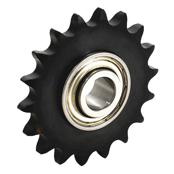 Idler Roller Chain Sprocket, 60 Chain Size, 15 # of Teeth