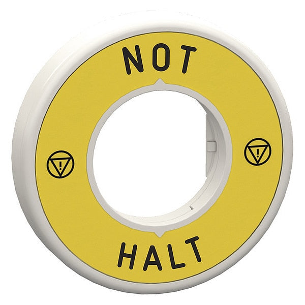 Legend Ring, Round, NOT-HALT Legend