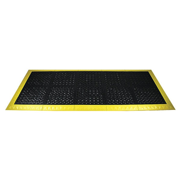 Interlocking Drainage Mat Kit PVC 8 ft 3 ft 1 in