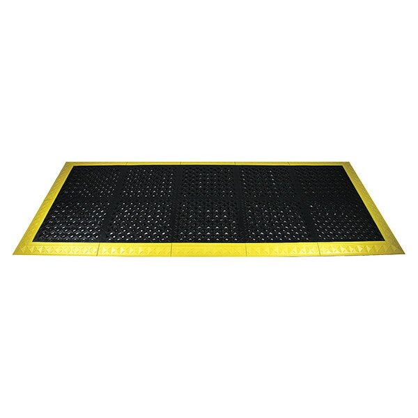 Interlocking Drainage Mat Kit Vinyl 8 ft 3 ft 1 in