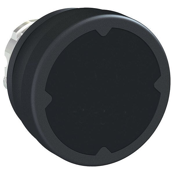 Head for Push Button, 22 mm, Black