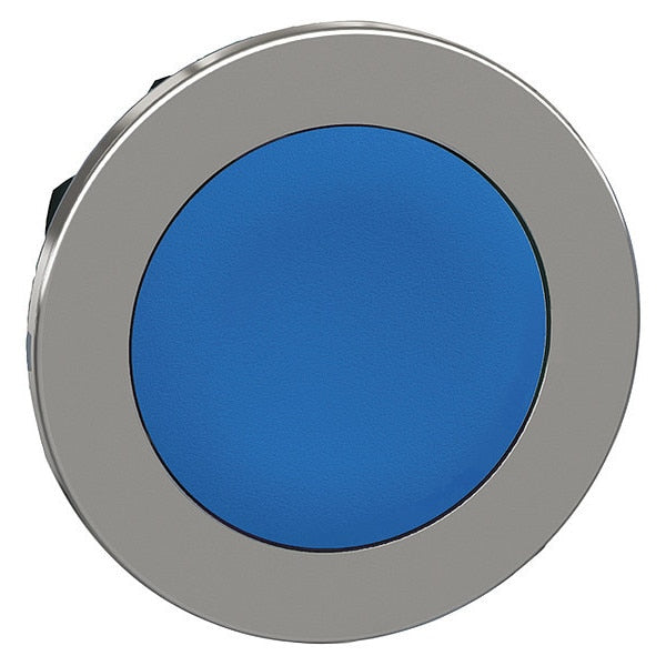 Pushbutton Head, 30 mm, Blue