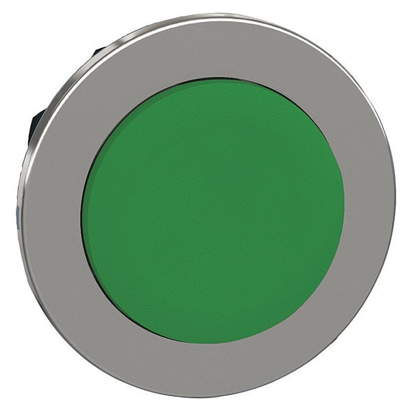 Pushbutton Head, 30 mm, Green