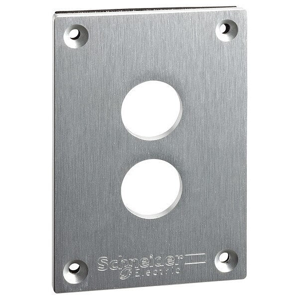 Drilled Front Plate, Anodized Aluminum