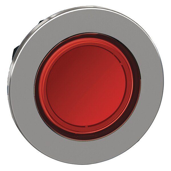 Pushbutton Head, 30 mm, Red