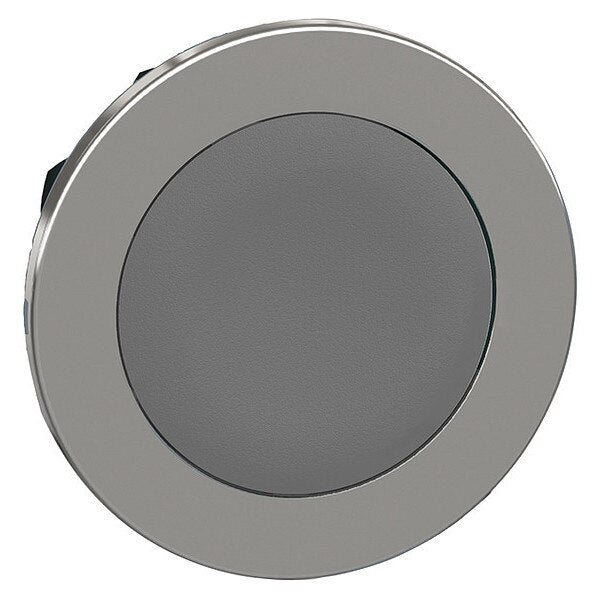 Pushbutton Head, 30 mm, Gray