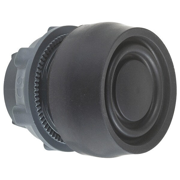 Pushbutton Head, 22 mm, Black