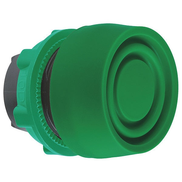 Pushbutton Head, 22 mm, Green
