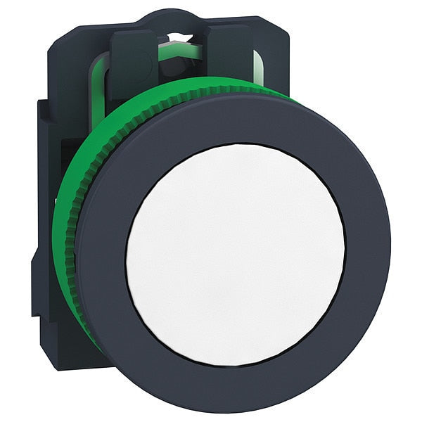 Push Button, 30 mm, 1NO, White