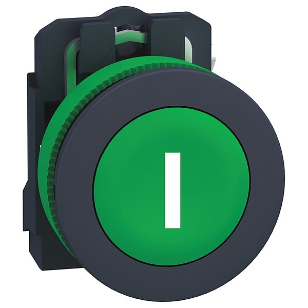 Push Button, 30 mm, 1NO, Green