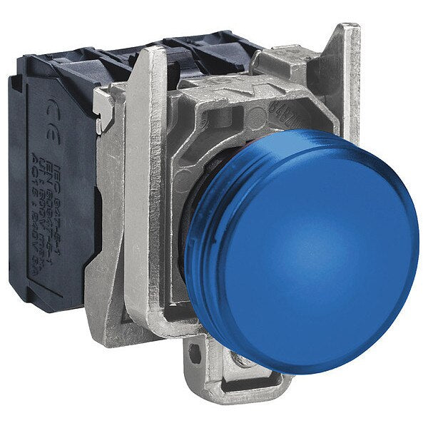Pilot light, 230 to 240VAC, Blue, LED Lamp