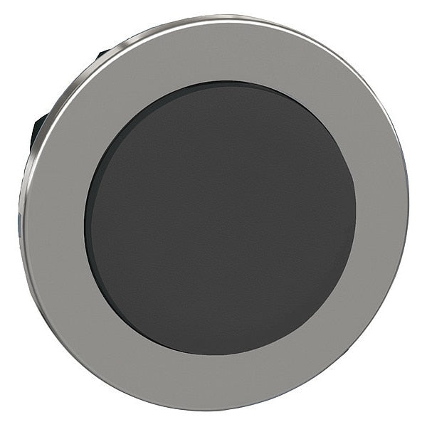 Pushbutton Head, 30 mm, Black