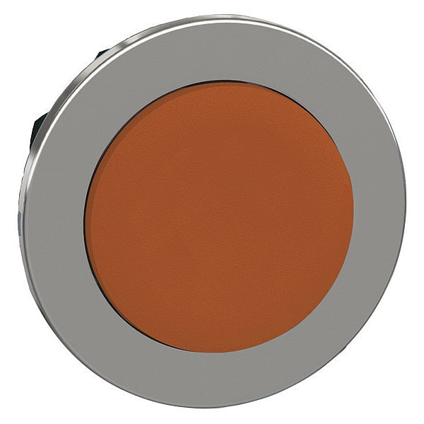 Pushbutton Head, 30 mm, Orange