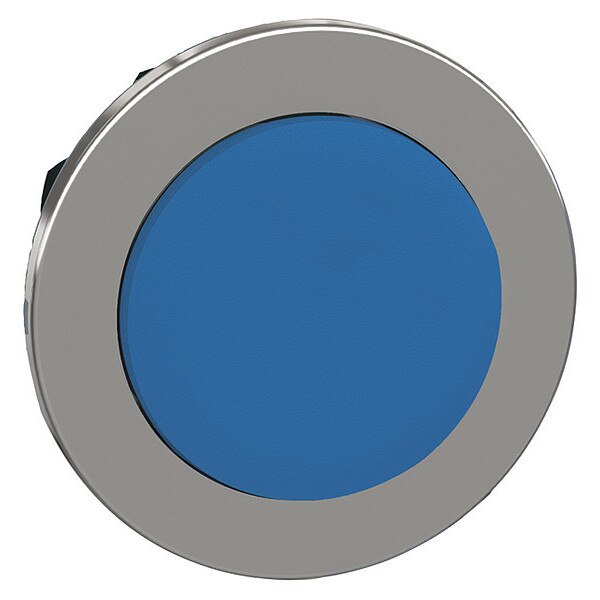 Pushbutton Head, 30 mm, Blue
