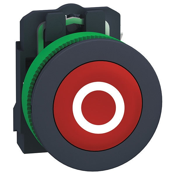 Push Button, 30 mm, 1NC, Red