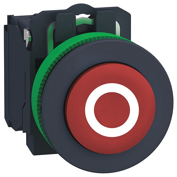 Push Button, 30 mm, 1NC, Red