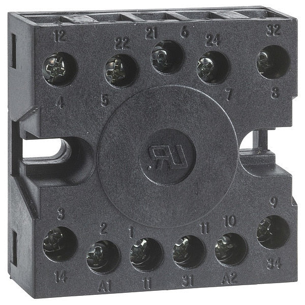 Relay Socket, Octal, 11 Pins, 5 A