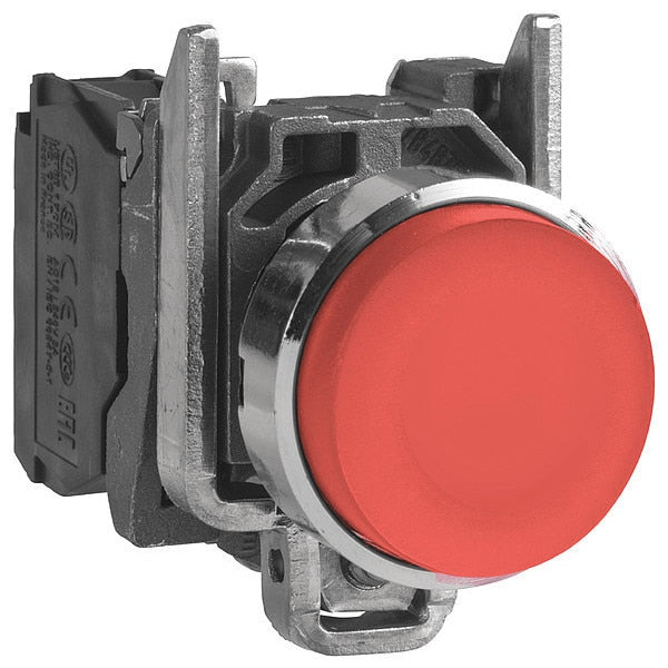 Push-button, 22 mm, 1NO, Red