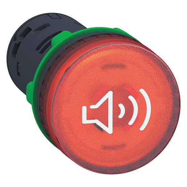 Buzzer, 90dB Decibels, 230 to 240V, Red