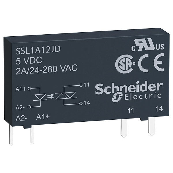 Solid State Relay, 15-30V DC, 2A, Pins