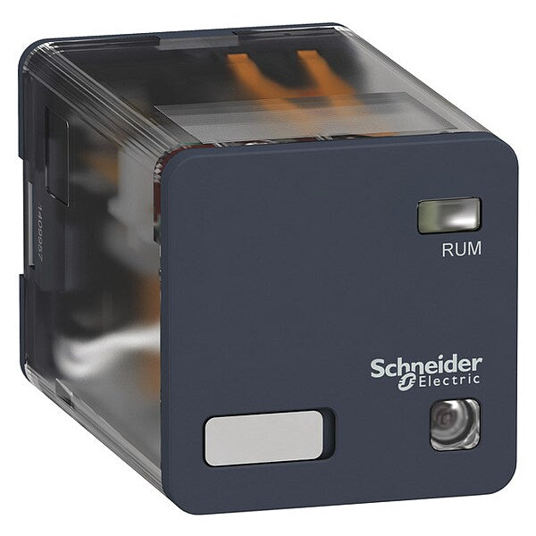 Relay, 120V AC Coil Volts, Octal, 8 Pin, DPDT