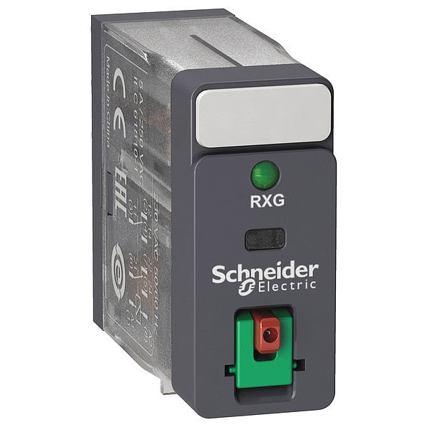 Relay, 48V AC Coil Volts, Square, 8 Pin, DPDT