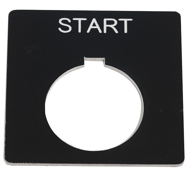 Legend Plate, Square, START Legend