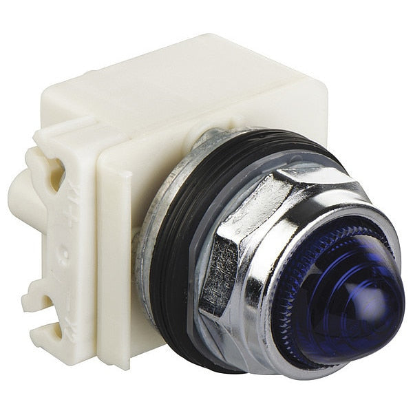 Pilot Light, 24 to 28VAC/DC, Blue