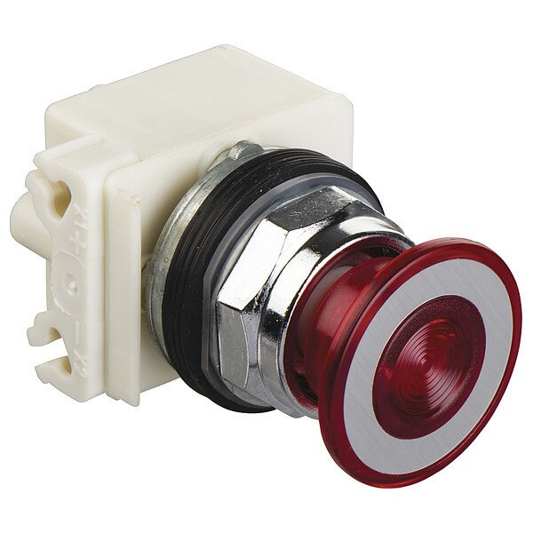Head for Push-button, 30 mm, Red