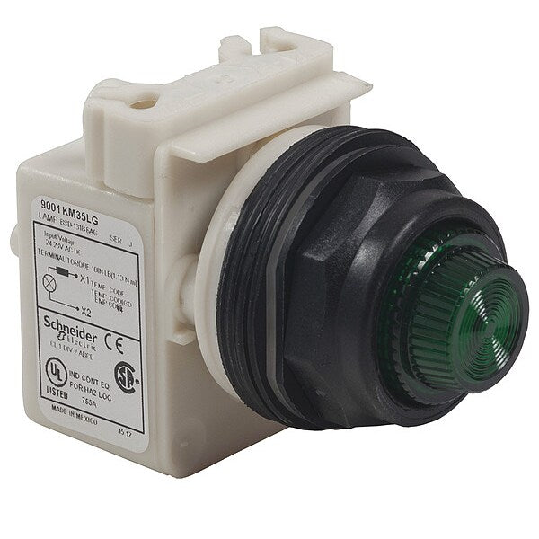 Pilot Light, 110 to 120VAC, Red