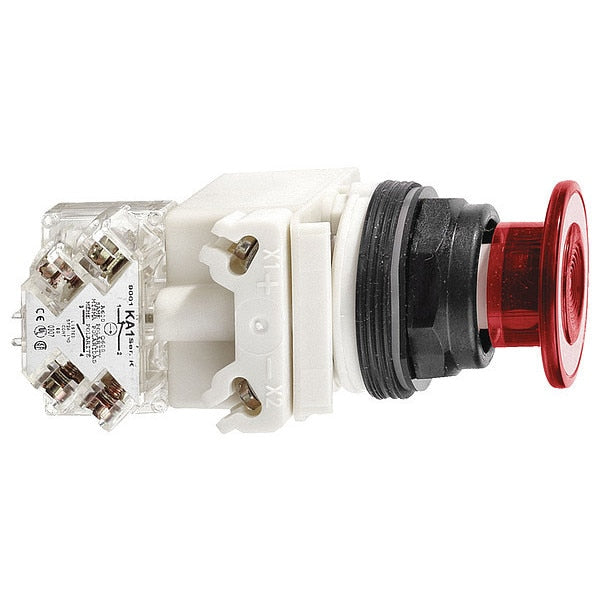 Push Button, 30 mm, Not Applicable, Red
