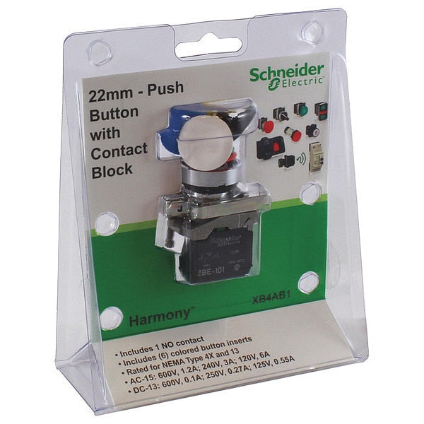Push Button, 22 mm, 1NO, Universal