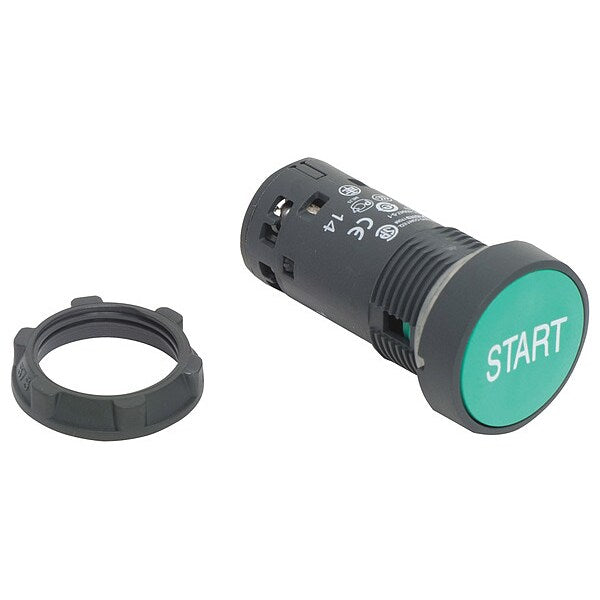 Push-Button, 22 mm, Green