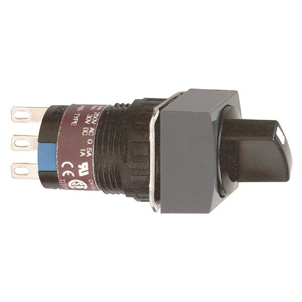 Selector Switch, 16mm Sz, 2 Position