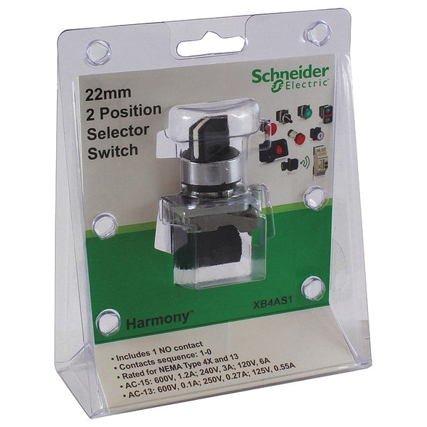 Selector Switch, 22mm Sz, 2 Position