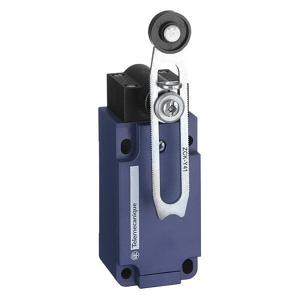 Limit Switch, Adjustable Roller Lever, Rotary, 1NC/1NO, 3A @ 240V AC